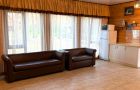 Каминная беседка для отдыха в прохладное время года на базе «Аркадия»